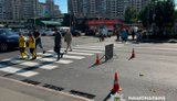 В Киеве пьяная водительница сбила военную