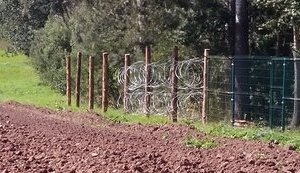 Russia fortifies border between Kaliningrad Region and Poland. PHOTO