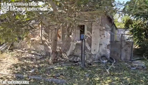 Consequences of enemy shelling of Kherson. VIDEO