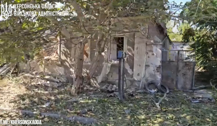Consequences of enemy shelling of Kherson. VIDEO