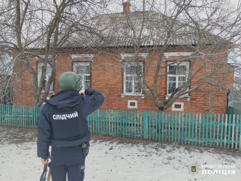 Обстріл Богодухівського району на Харківщині 6 січня