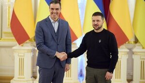 Володимир Зеленський та прем’єр-міністр Іспанії Педро Санчес