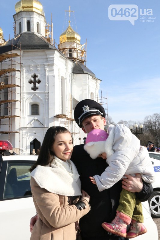 чернигов полиция присяга патрульная патрульные