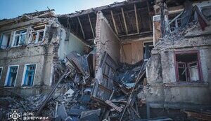 Наслідки обстрілу Краматорська (фото ілюстративне)