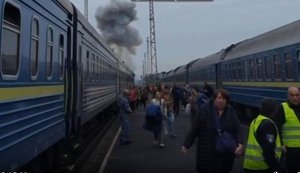 Russia attacked a locomotive 2 km from the border with Poland