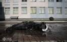 обломки упали возле школы в Киеве