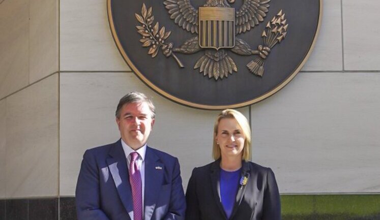 Assistant Secretary of State James O’Brien arrives in Ukraine. PHOTO