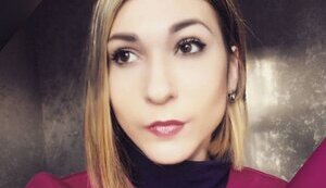 Українська журналістка Вікторія Рощина
