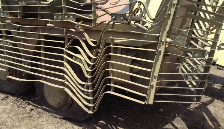 Ukrainian APC-4 were Tested in the Battle of Sloviansk: RPGs, Bullets, and Mine Fragments. PHOTO