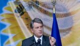 Ющенко посидел в комбайне, посмотрел на бычков и получил в подарок ...&amp;quot;скальп&amp;quot; Тимошенко. ФОТОрепортаж.
