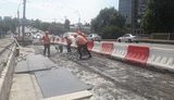 В Киеве начали ремонт еще одного загруженного моста
