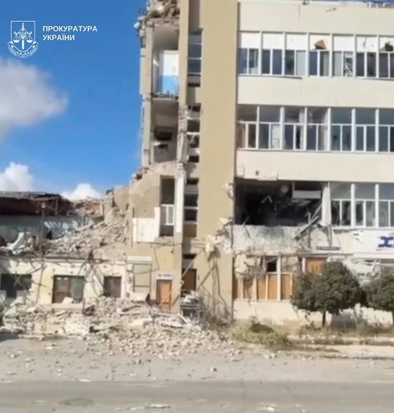 Shelling of Kherson region on 16 October