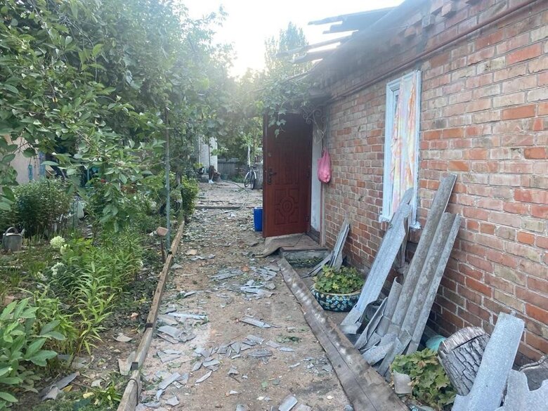Последствия вражеских обстрелов Днепропетровской области 03