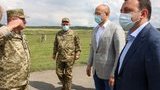 Шмыгаль и премьер Грузии Гарибашвили посетили Яворовский полигон. ФОТОрепортаж