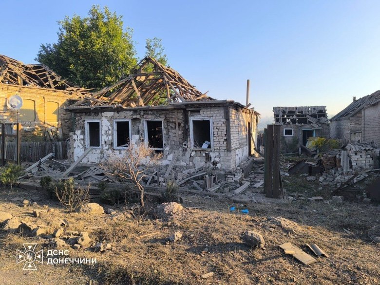 Удар РФ по Софиевке в Донецкой области