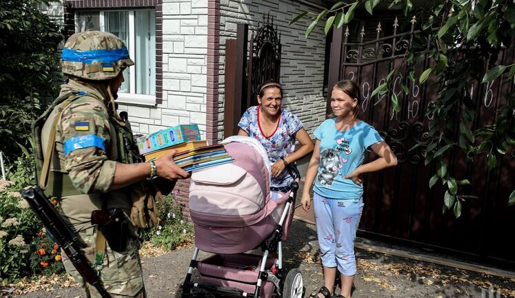 Украинская военная комендатура обеспечивает соблюдение норм международного гуманитарного права на Курщине. ФОТОрепортаж