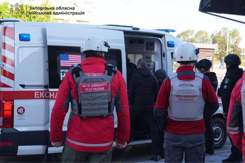 Наслідки атаки на Запоріжжя 28 квітня