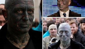 Президентом может стать человек, тело которого на 90% покрыто татуировками. ФОТО