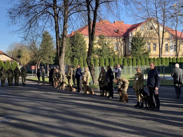 Ukraine received second group of sapper dogs from the European Union 01