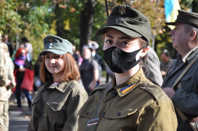 В Киеве завершился Марш УПА: участники передали свои требования в Офис Президента 04
