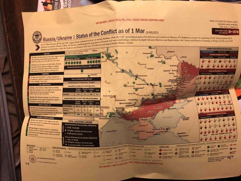 У соцмережах опублікували відфотошоплені документи США і НАТО про підготовку контрнаступу України, - ЗМІ 01