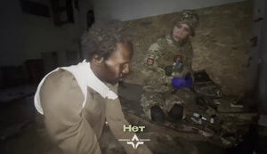 Russians fighting for Ukraine captured African mercenary in Zaporizhzhia direction. VIDEO