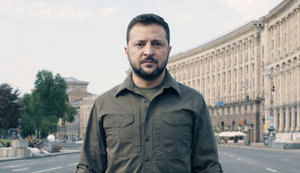 Ми не віддамо ні клаптика своєї землі, ні історії. Зовсім скоро в Україні буде два Дні Перемоги, а в когось не залишиться жодного, - Зеленський. ВIДЕО
