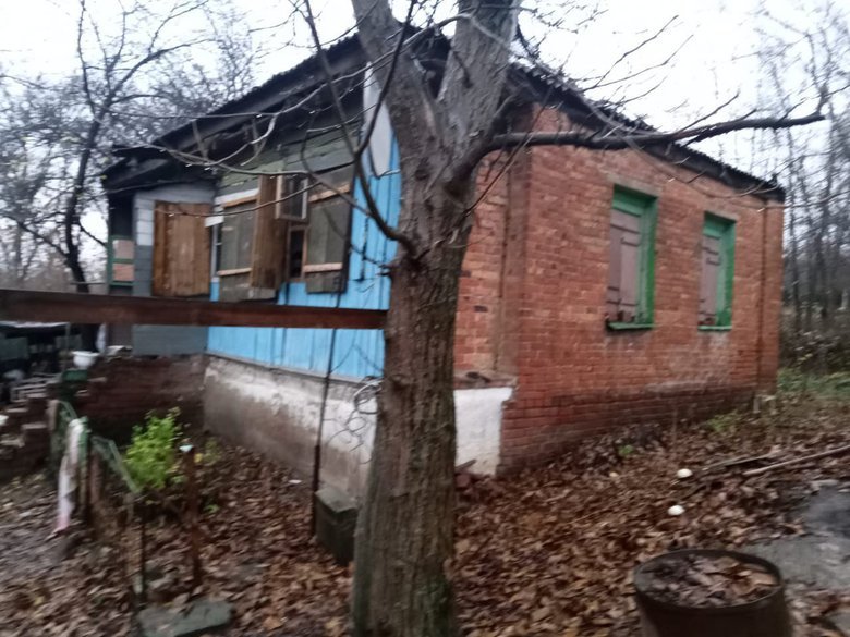 Donetsk region after shelling