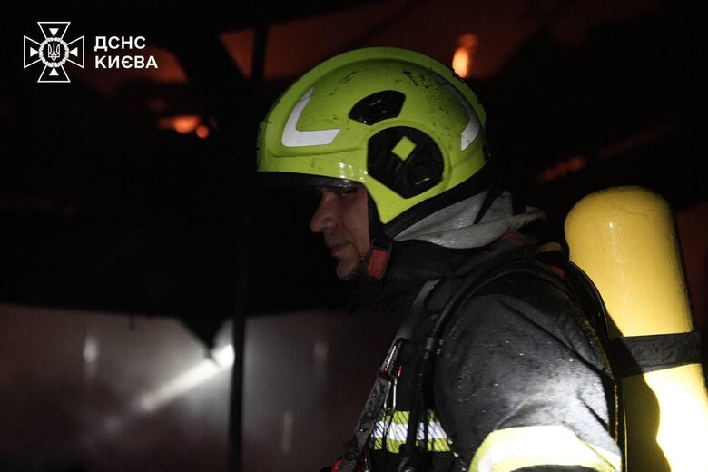 пожежа у складському приміщенні на Оболоні
