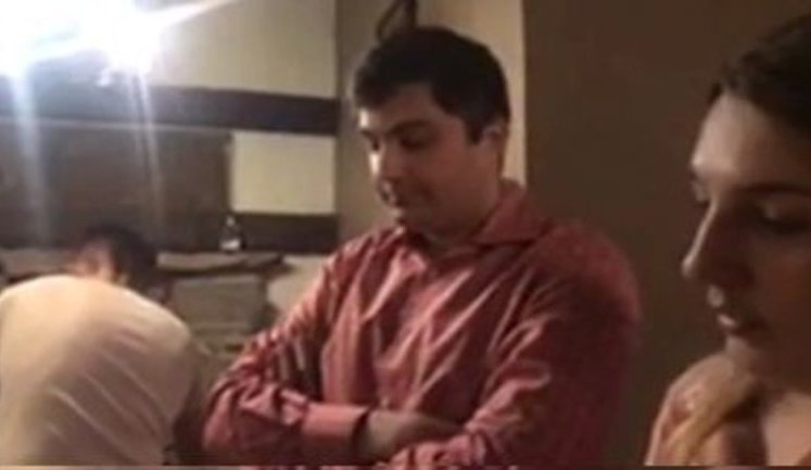 Sakvarelidze served indictment by law enforcers. VIDEO