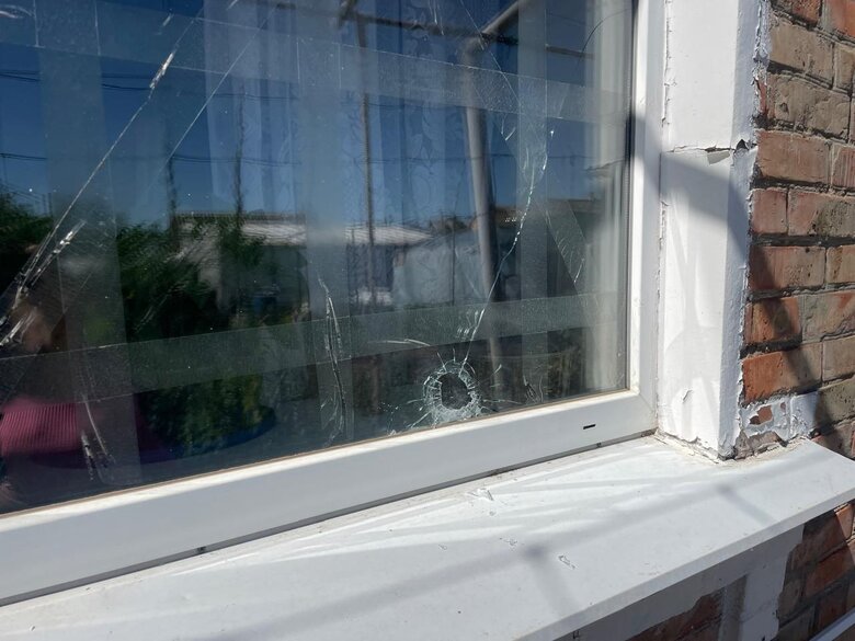 Nikopol region, shelling