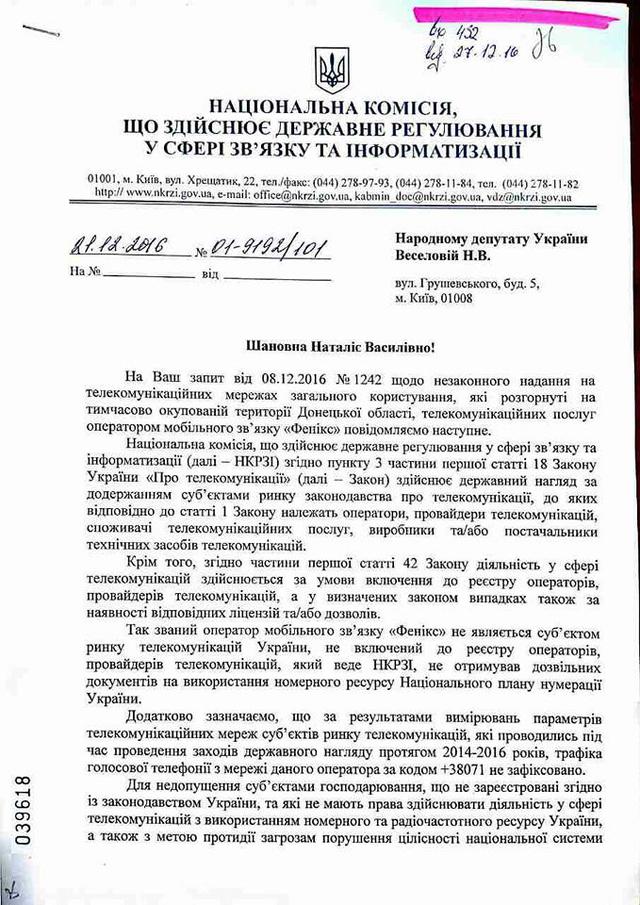 документ веселова
