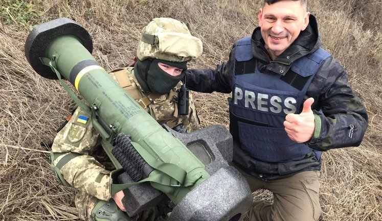 Ukrainian Javelins rocked at front. ФОТО
