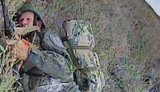 Ukrainian FPV drone blows apart Russian infantryman walking through weed-covered field in Pokrovsk sector. VIDEO