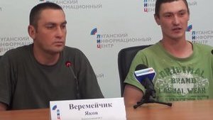 "LPR" terrorists use two captured Ukrainian soldiers as propaganda tools, - 14th Brigade