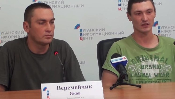 "LPR" terrorists use two captured Ukrainian soldiers as propaganda tools, - 14th Brigade