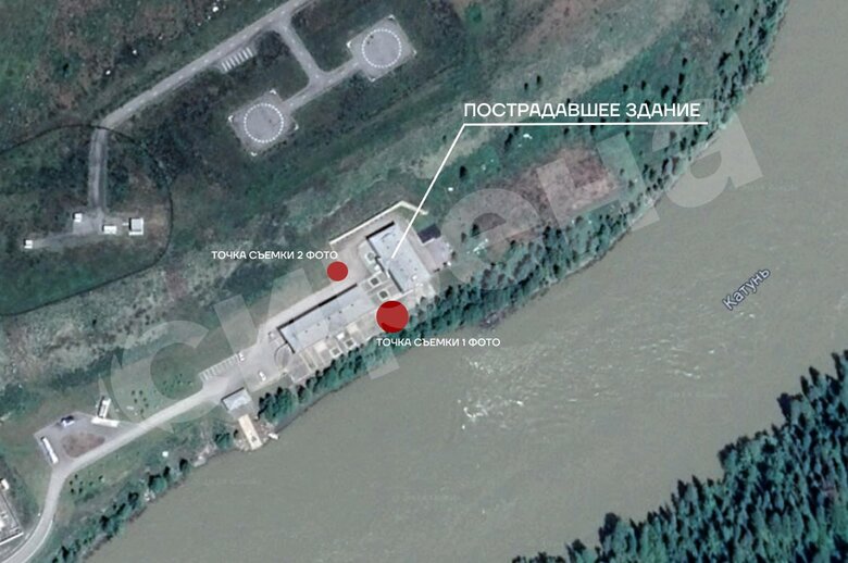 Супутниковий знімок будівлі