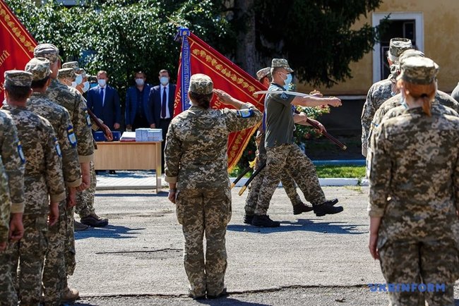 Воины 128-й отдельной горно-штурмовой бригады после 8 месяцев выполнения задач в зоне ООС вернулись на ротацию на Закарпатье 13