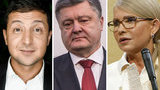 Екзит-пол "Социс": у Зеленського 29,3%, у Порошенка 19,2%, у Тимошенко 13,7%