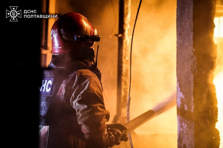 Ворог ударив дронами по Полтавщині