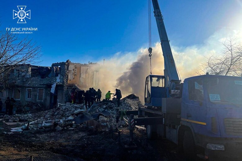 Наслідки обстрілу Куп'янська