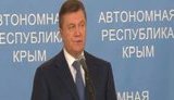 При появлении Януковича в зале для пресс-конференции сработала сигнализация: "У нас не было таких встреч...". + ВИДЕО