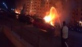 Невідомі вночі підпалили автомобілі працівниці селищної ради Коцюбинського Александрової. ВІДЕО+ФОТОрепортаж