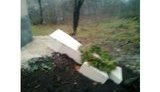Во Львовской области вандалы разрушили памятный знак воинам УПА. ФОТО