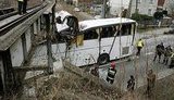В Польше автобус с украинцами врезался в мост. ФОТО