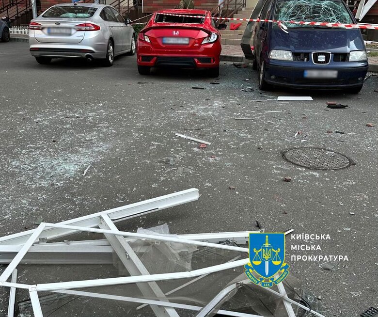 наслідки атаки на Київ 10 червня
