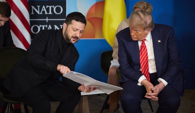 I presented Trump with facts on real situation at front, Putin is not winning, says Zelenskyy. PHOTOS