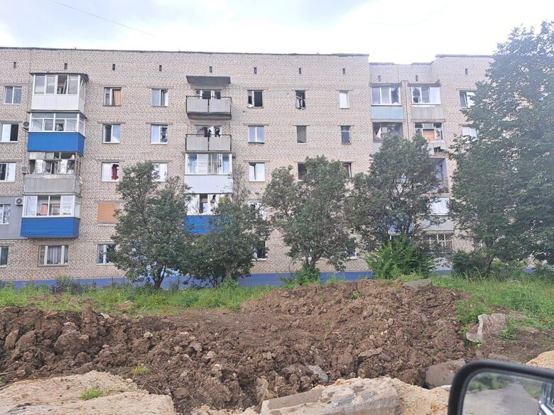 Consequences of shelling in Donetsk region