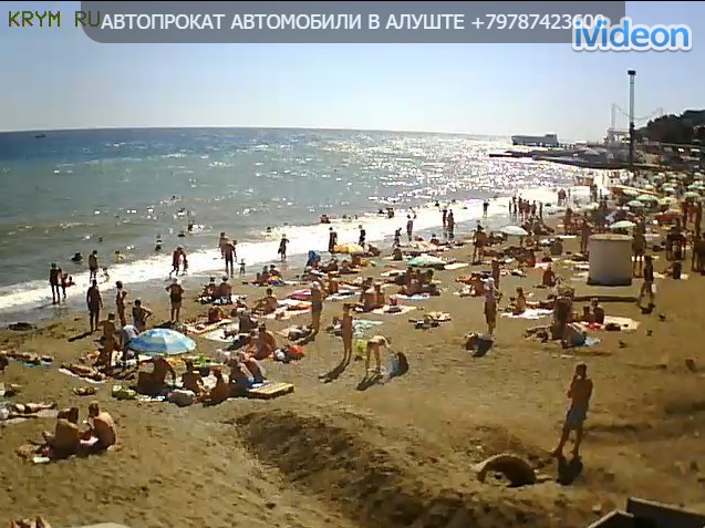 крым пляж