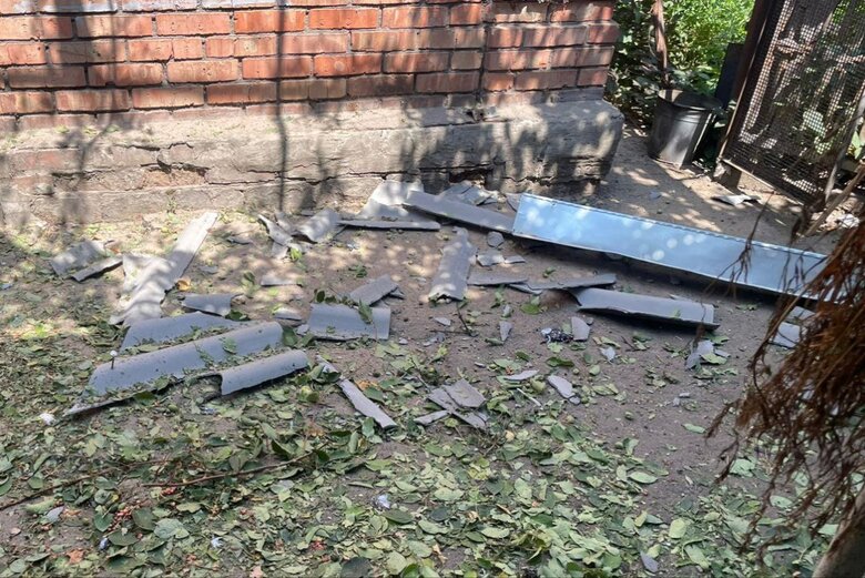 Загарбники атакували Нікопольщину дронами-камікадзе та з важкої артилерії